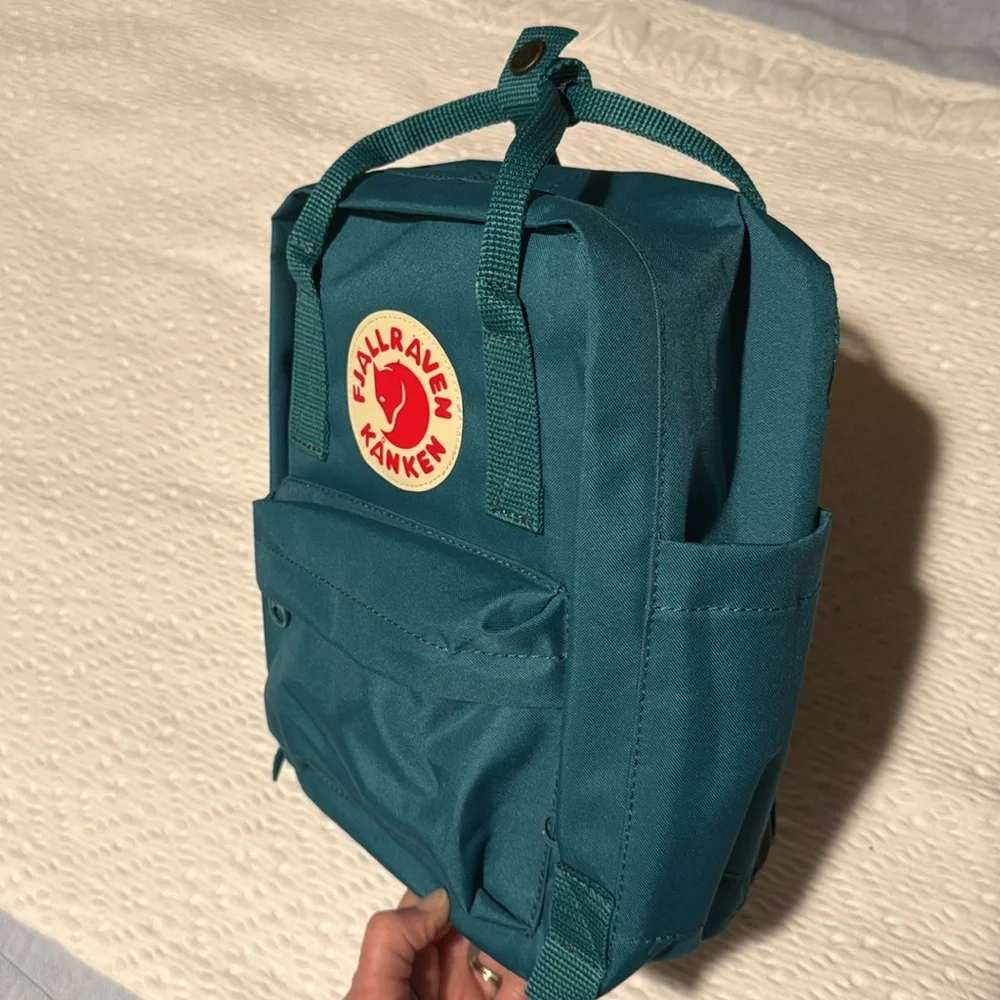 Fjallraven Kanken mini backpack Ocean Green